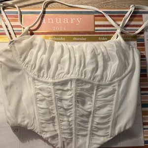 White Fox Boutique Bustier Top